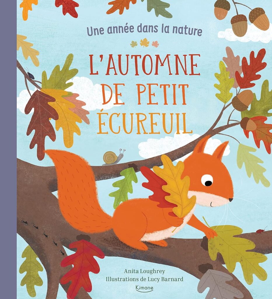Album jeunesse L’automne de Petit Écureuil