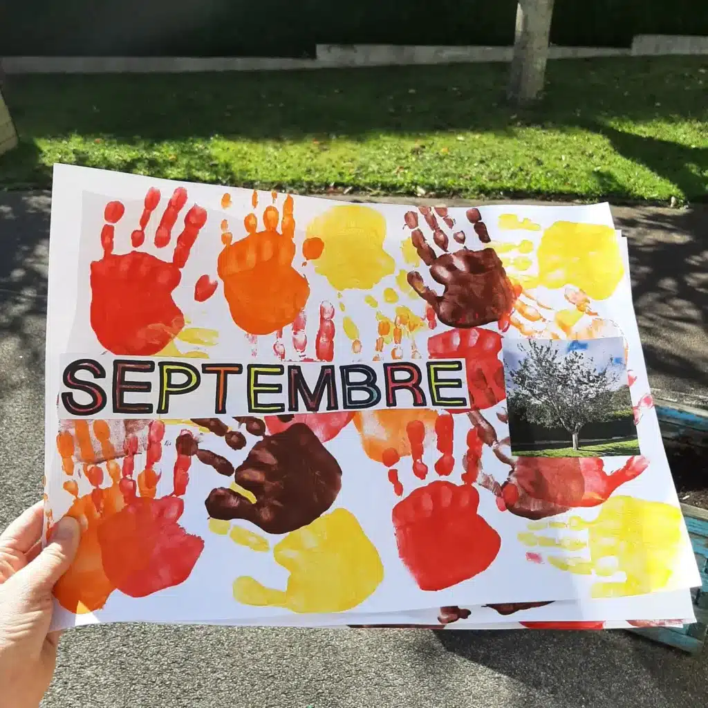 Septembre en automne — arts plastiques